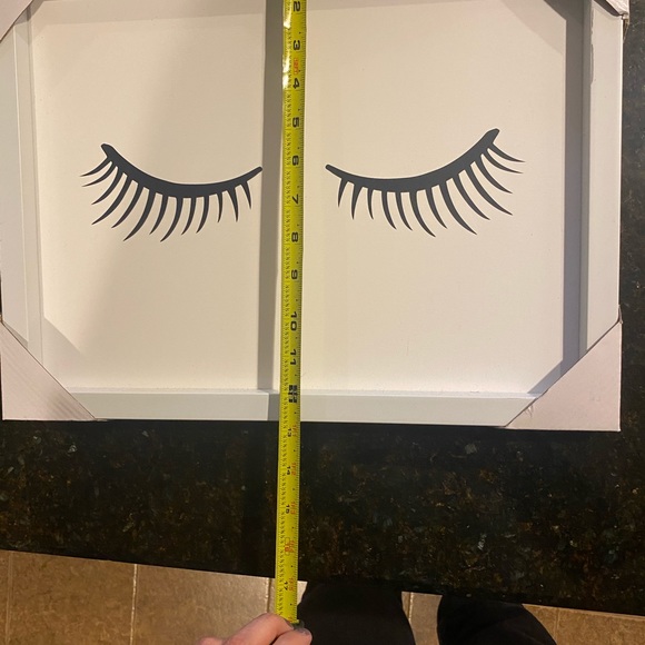 Wall Decor Eyelash Wood Wall Decor Poshmark